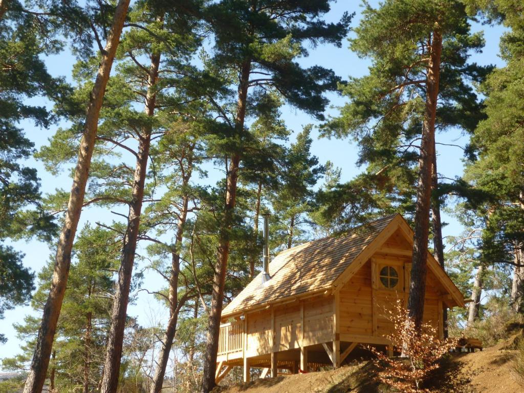 Cabane Lodge Domaine Du Lac Chambon Murol Quarto foto